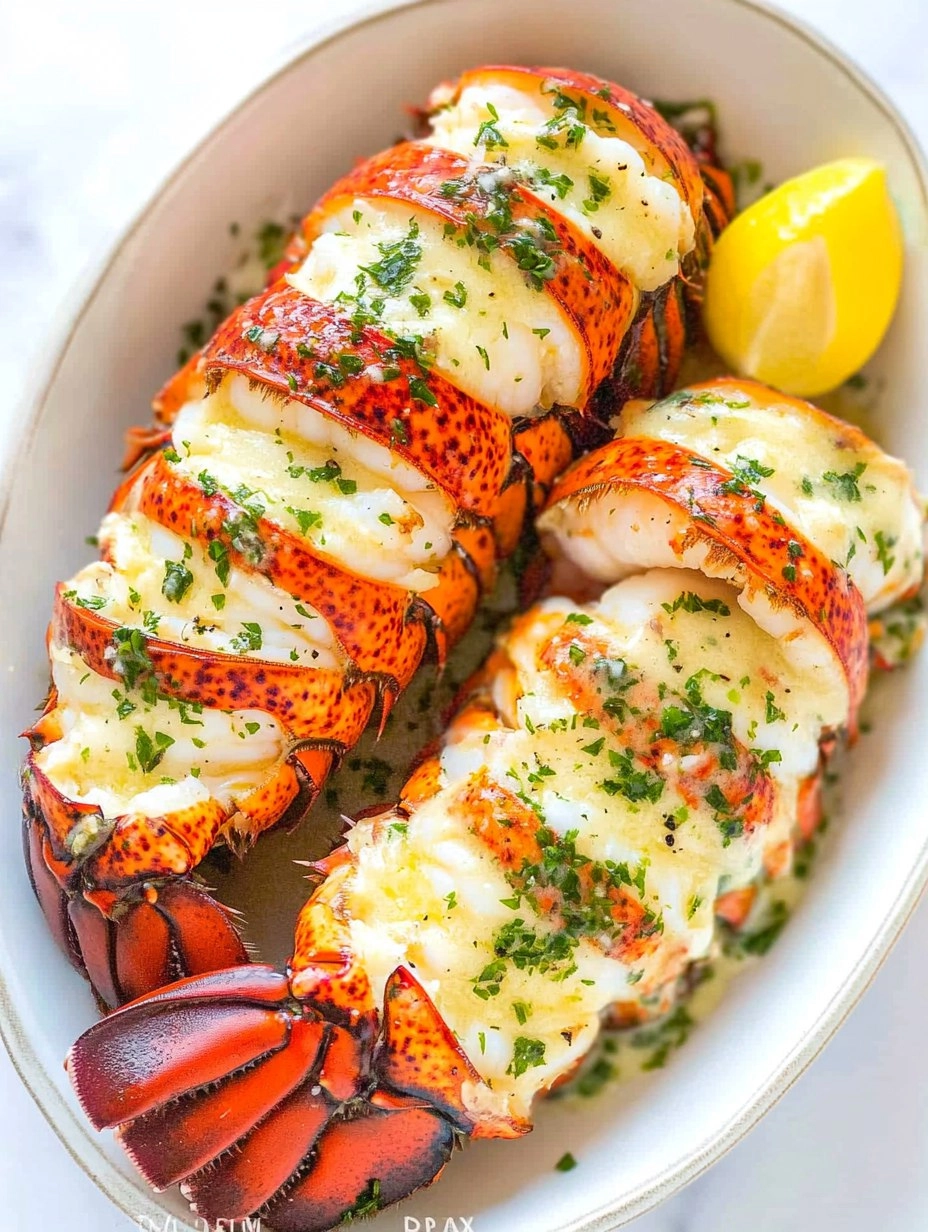Lobster Tail in Irresistible Garlic Butter