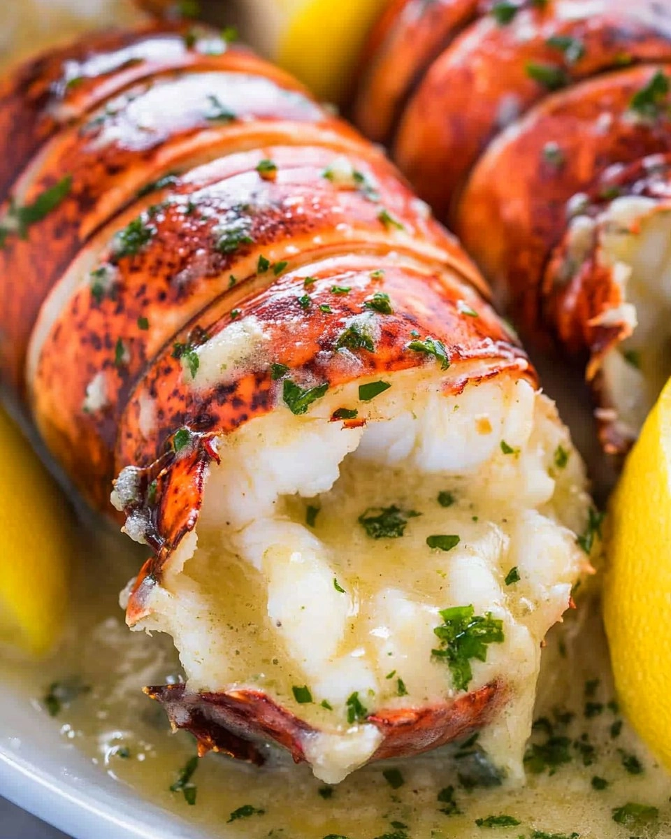 Lobster Tail in Irresistible Garlic Butter