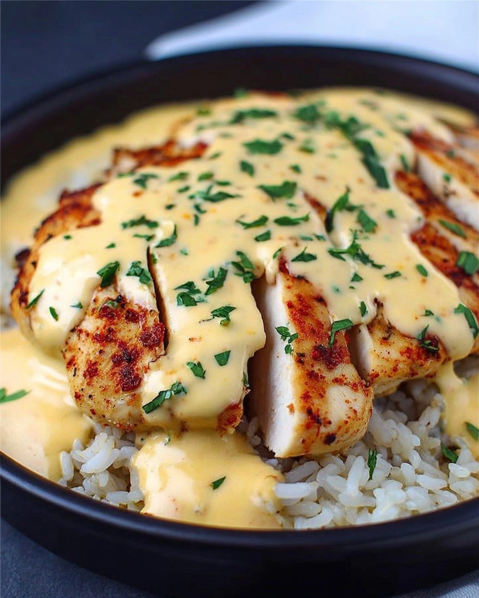Mexican Chicken with Cheese Sauce