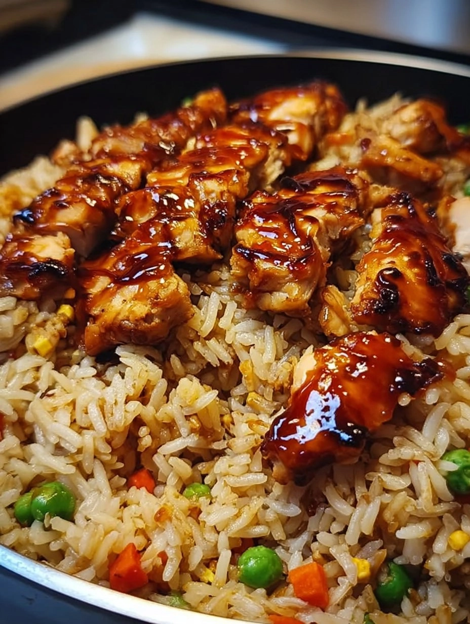 One-Pan Bold Honey BBQ Chicken Rice