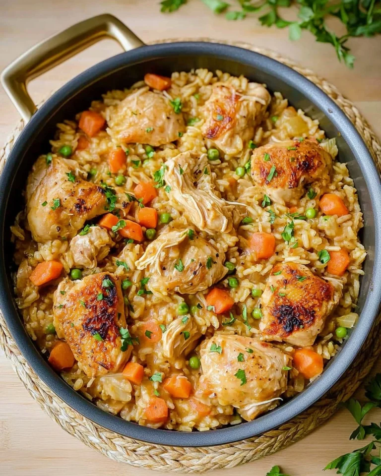 One-Pot-Chicken-and-Rice-Creamy-Comfort-Meal-Recipe