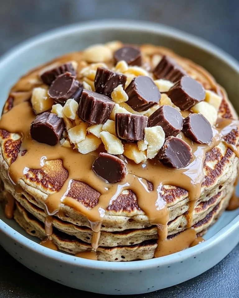Peanut-Butter-Cup-Protein-Pancake-Bowl-Recipe