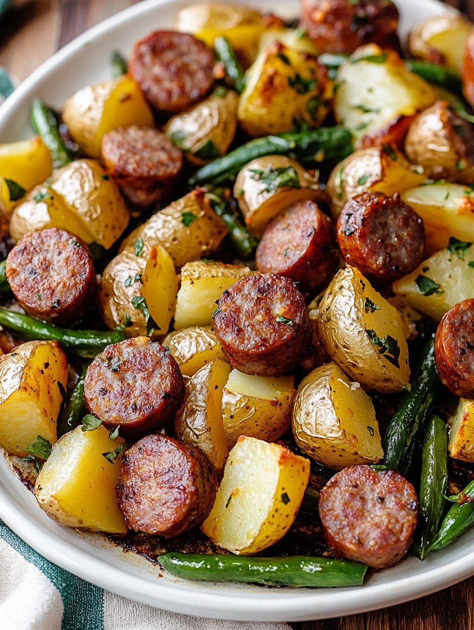 Sausage and Potato Sheet Pan Dinner | Easy One-Pan Meal