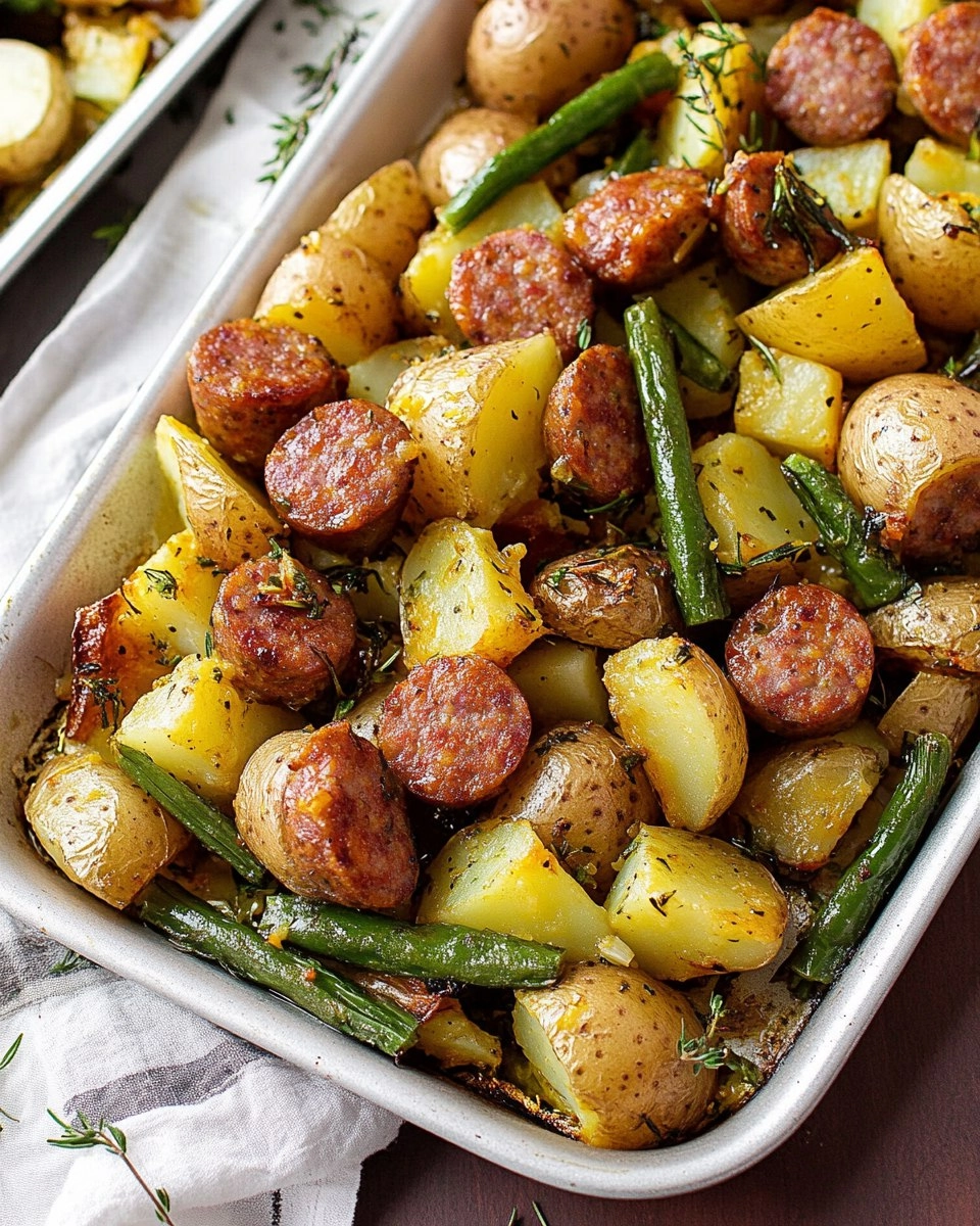Sausage and Potato Sheet Pan Dinner | Easy One-Pan Meal