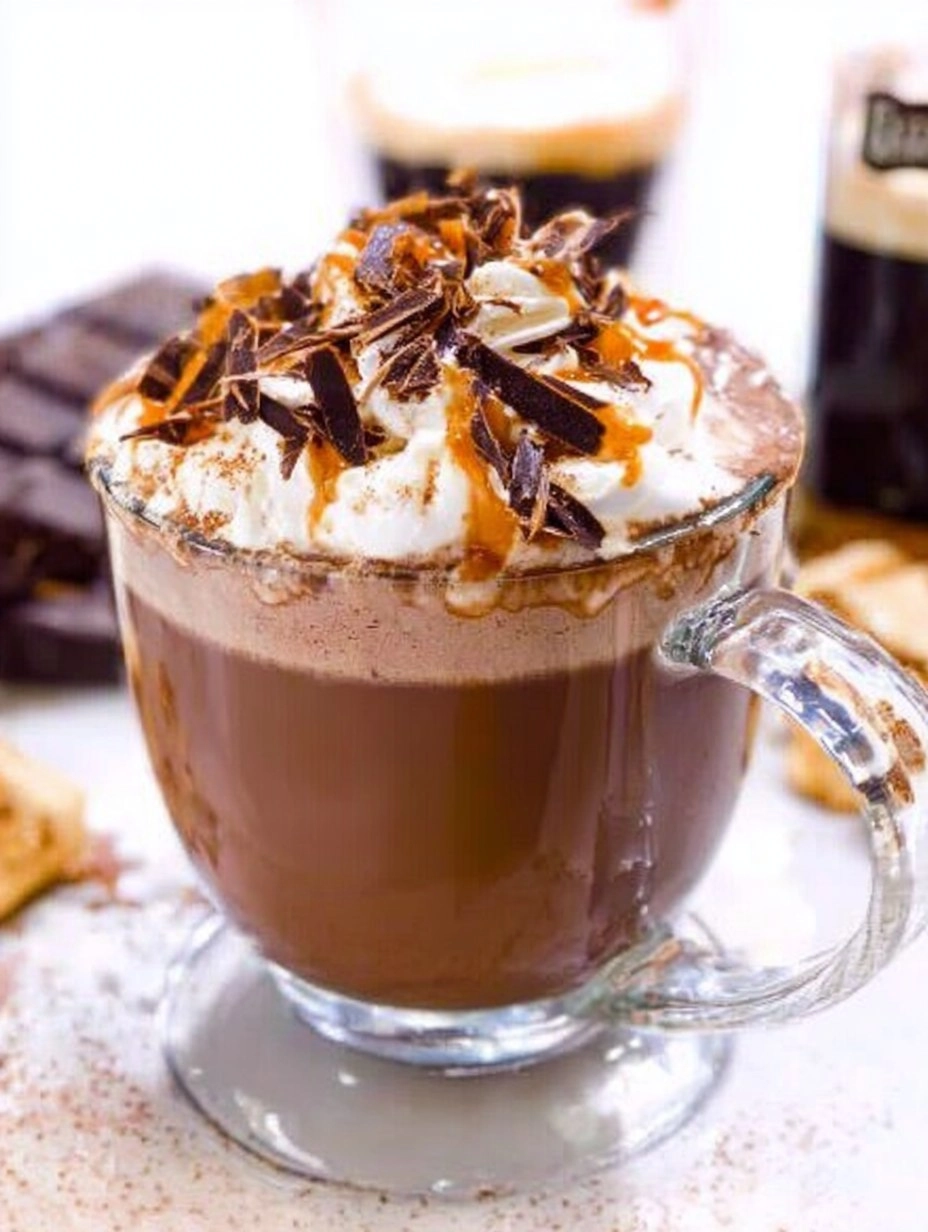 Slow Cooker Baileys Irish Cream Hot Chocolate