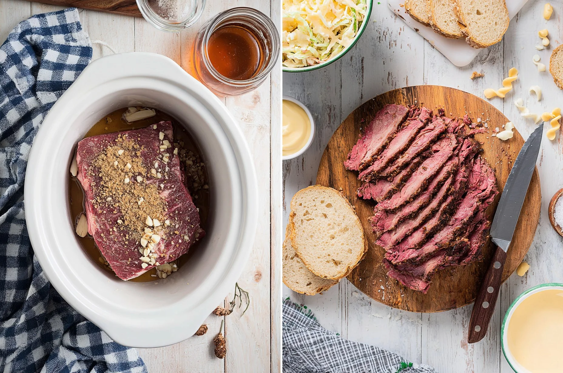 Slow Cooker Pastrami | Easy Crockpot Dinner