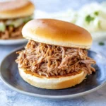 Slow-Cooker-Pulled-Pork-Tender-Shredded-Pork-Sandwiches