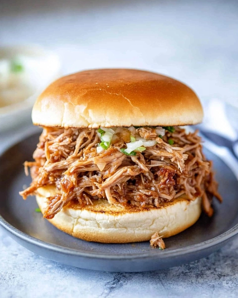 Slow Cooker Pulled Pork | Tender Shredded Pork Sandwiches