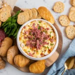 Slow-Cooker-Reuben-Dip-Easy-Dinner-idea-Recipe