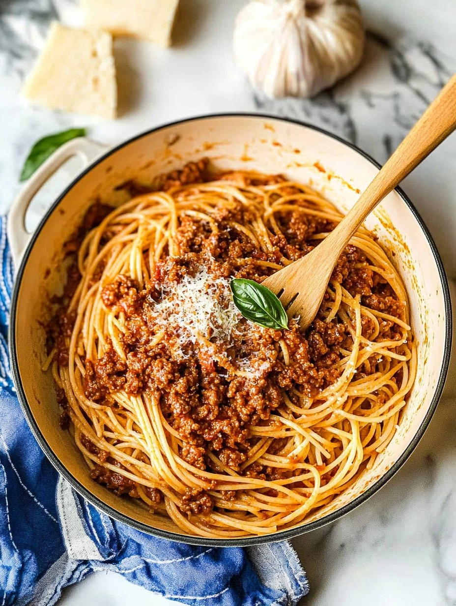 Spaghetti Bolognese | Classic Meat Sauce Pasta Dinner