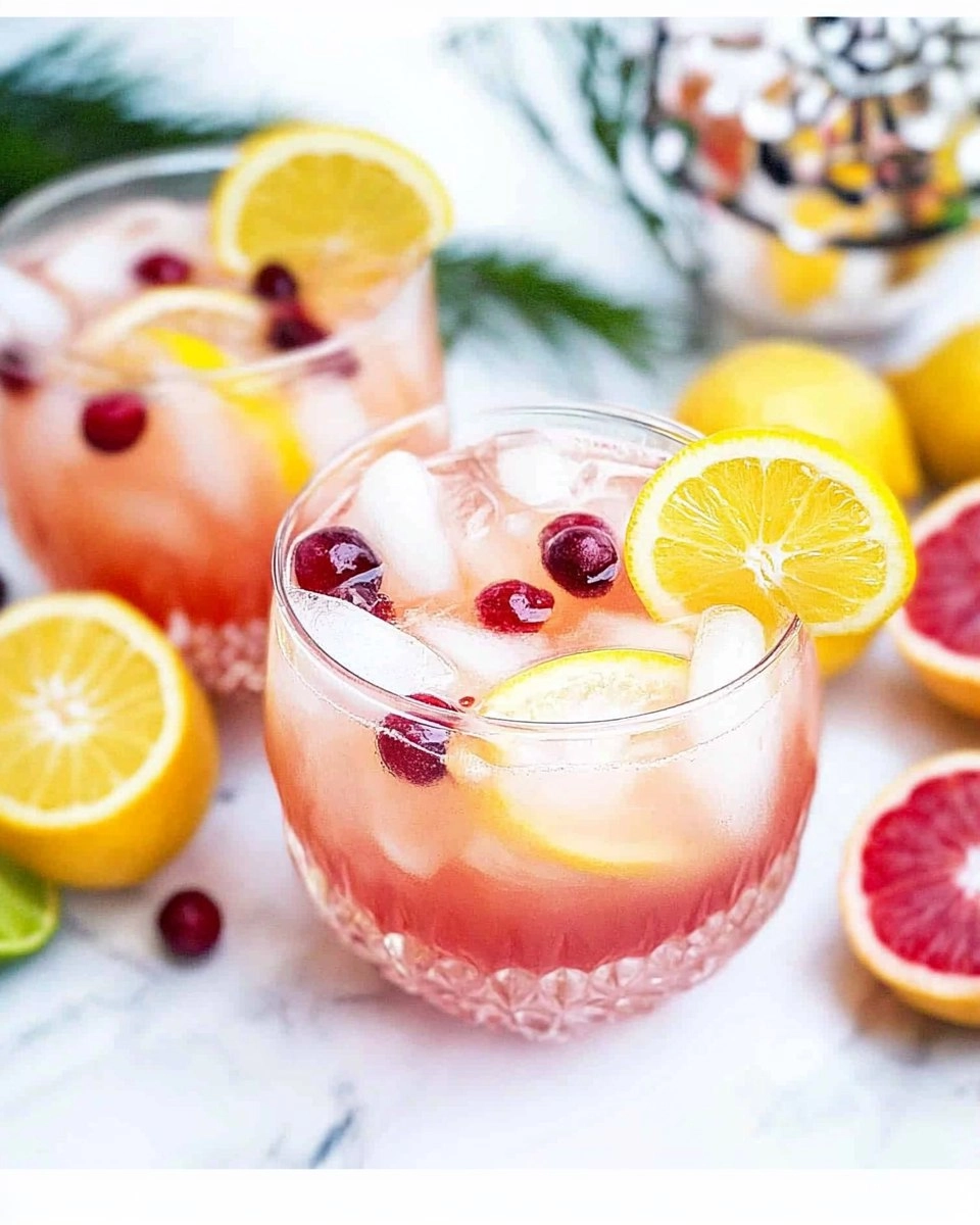 Sparkling Spring Citrus Punch with Oranges & Lemons