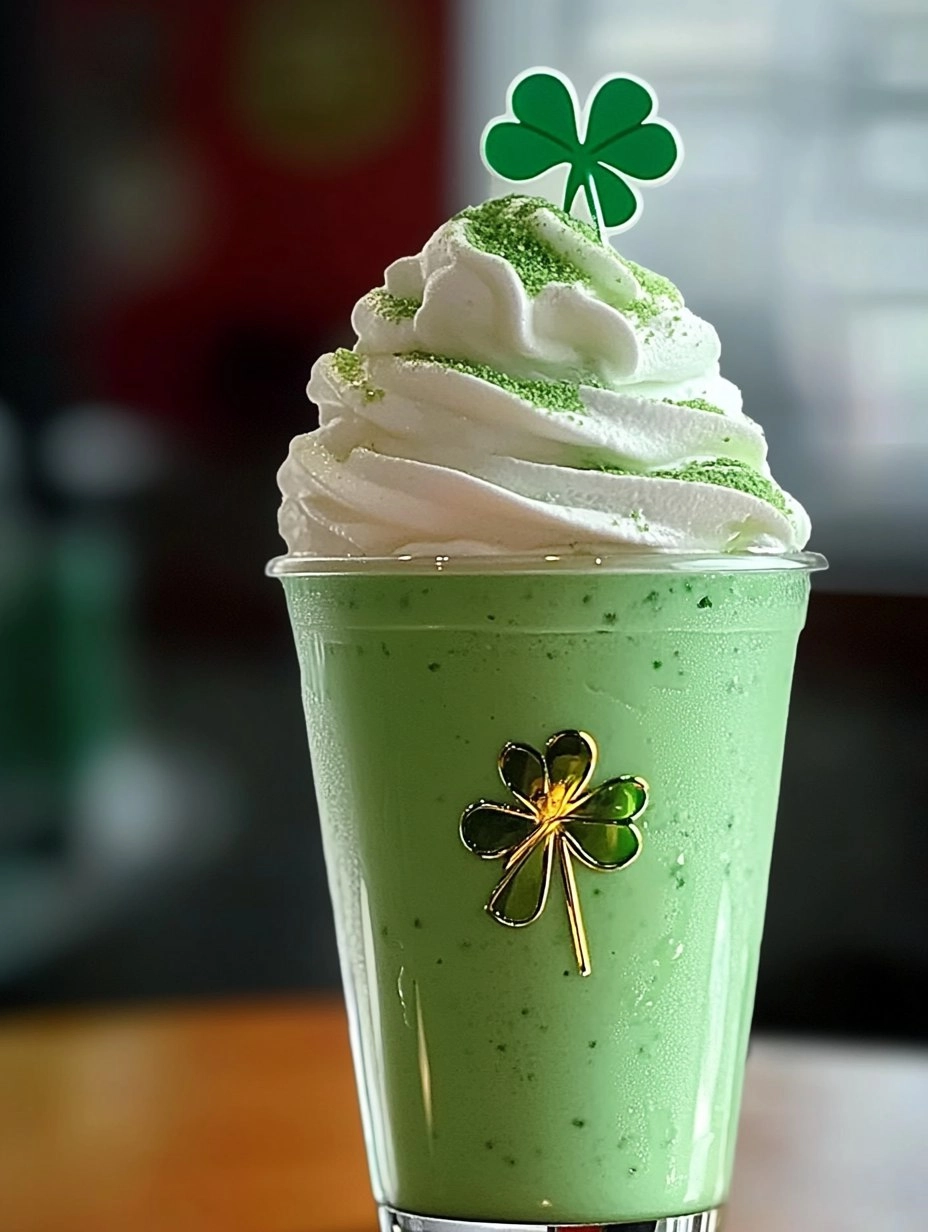 St Patrick's Day Shamrock Shake