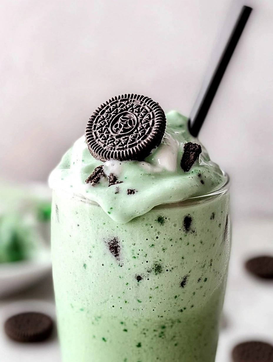 St. Patrick’s Day Oreo Shamrock Shake