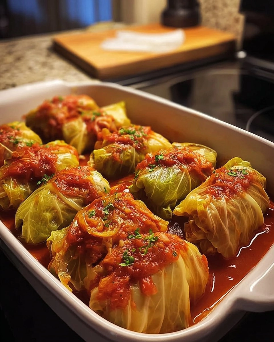Stuffed Cabbage Rolls | Easy healthy dinner 