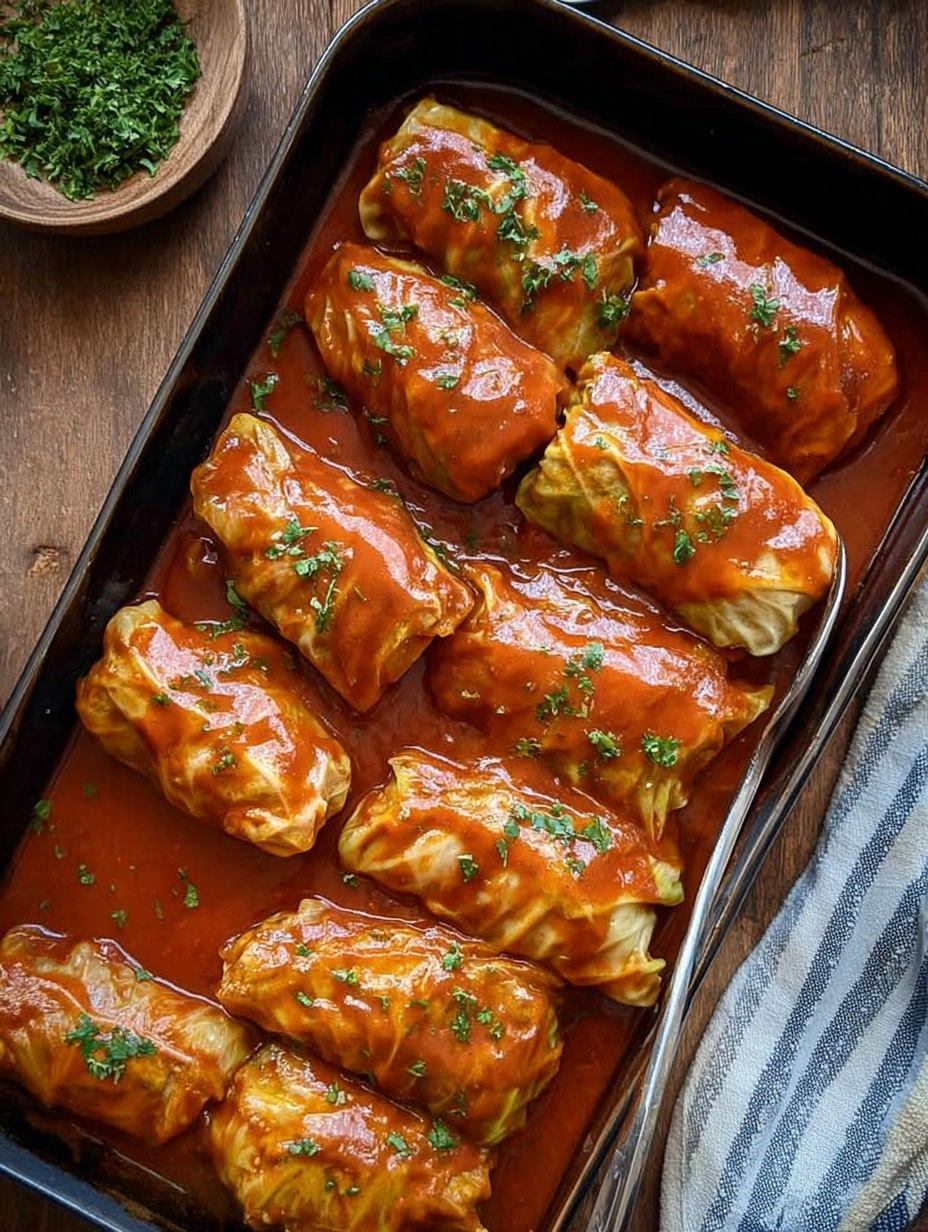 Stuffed Cabbage Rolls | Easy healthy dinner 