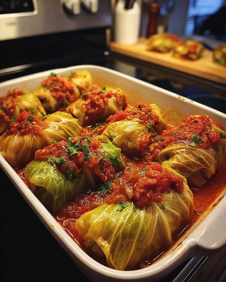 Stuffed Cabbage Rolls | Easy healthy dinner 