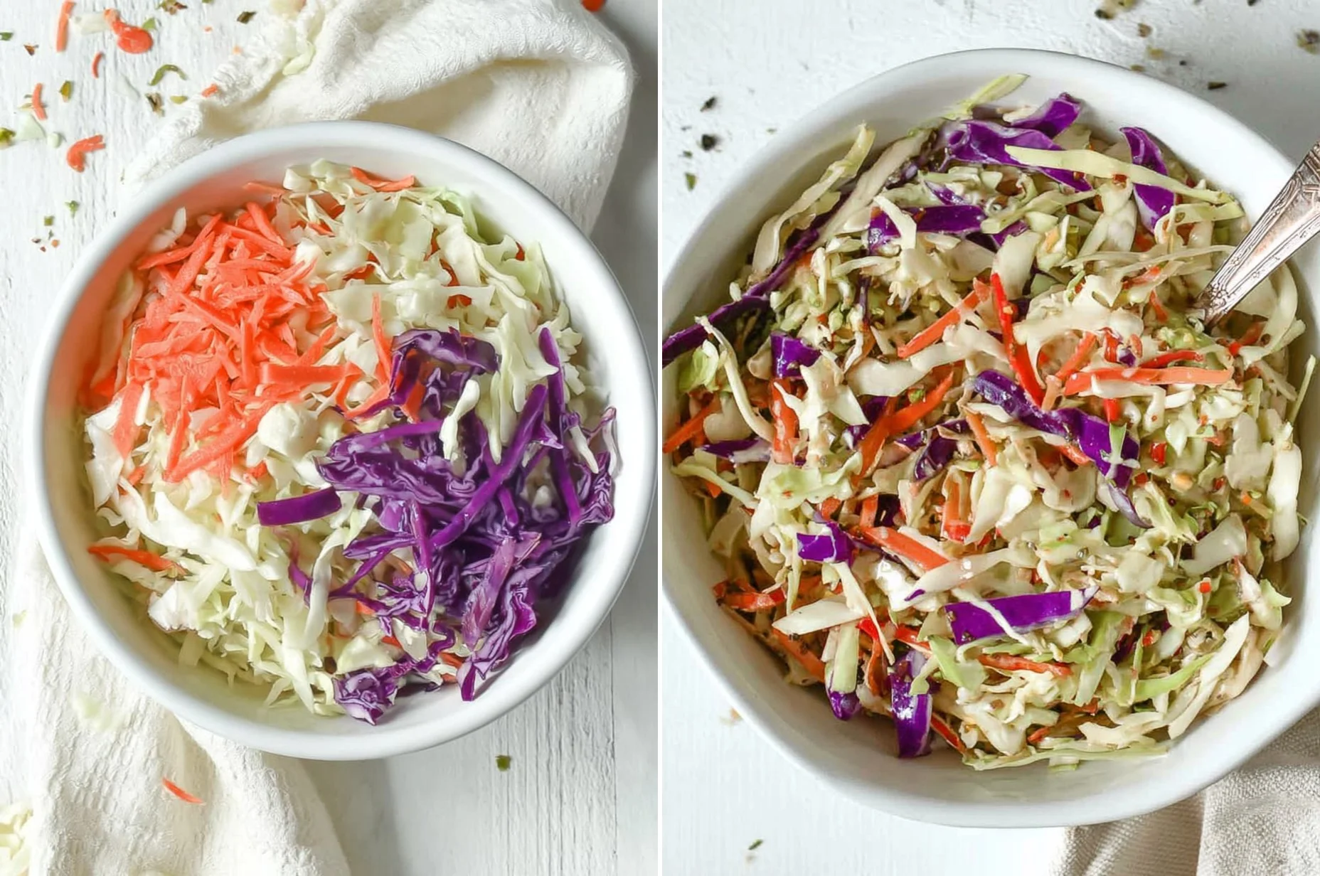 Tangy Vinegar Coleslaw (No Mayo, Summer-Ready)