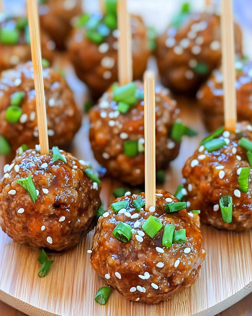Teriyaki Meatballs