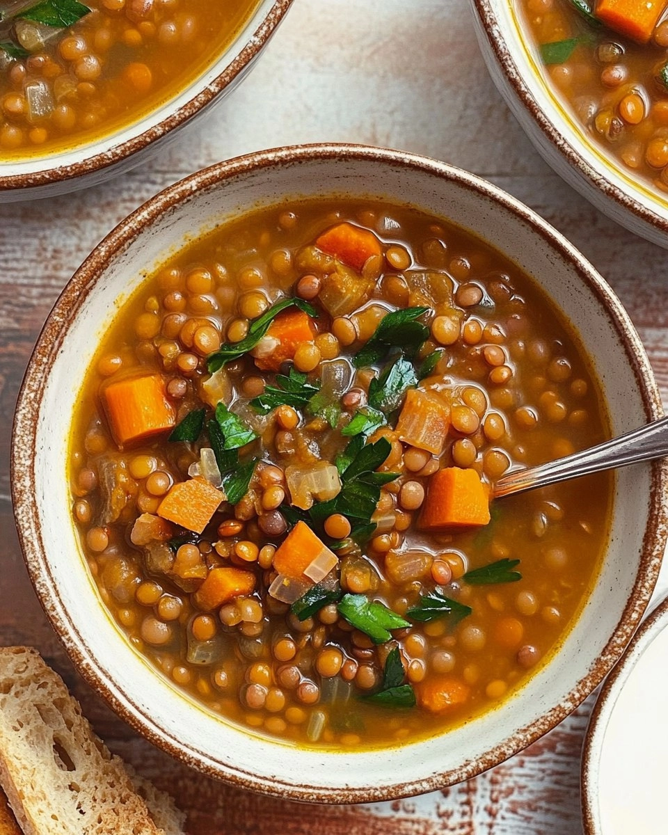 The Best Lentil Soup (Not Watery)