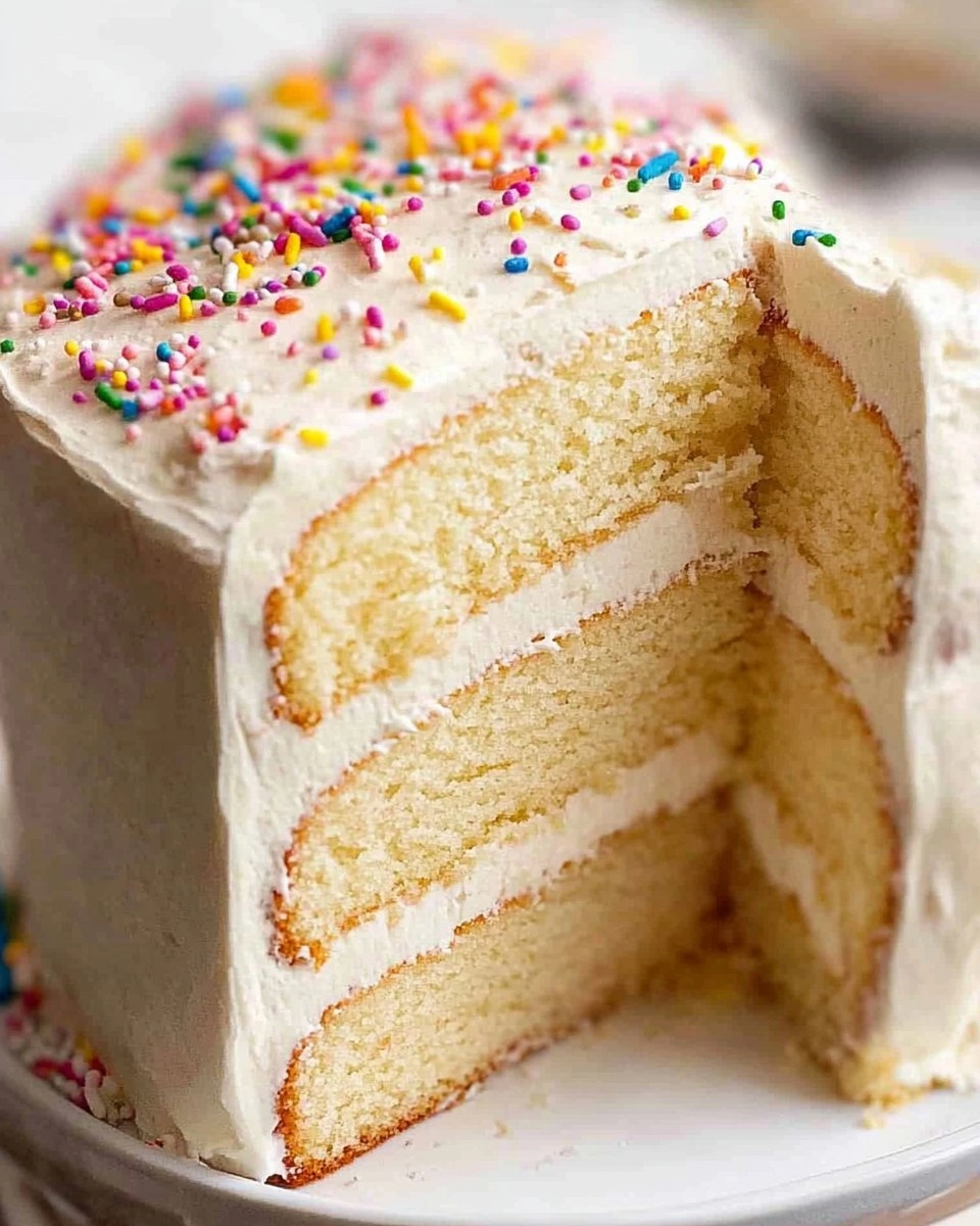 Vanilla Cake | Easy Homemade Vanilla Layer Cake