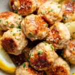 30-Minute Baked Lemon Chicken Meatballs 93 30-Minute-Baked-Lemon-Chicken-Meatballs-Recipe