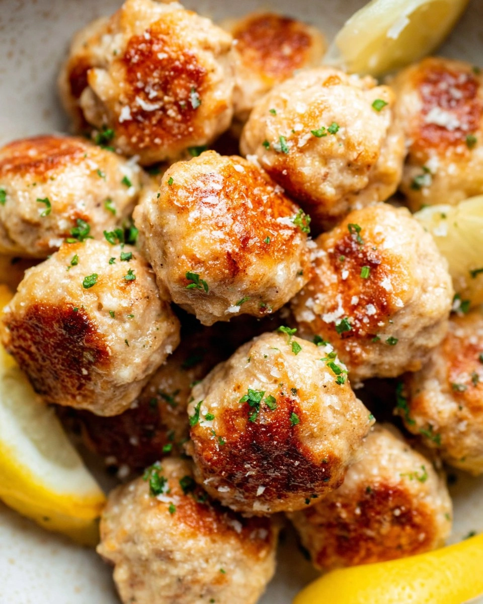 30-Minute Baked Lemon Chicken Meatballs 90 30-Minute Baked Lemon Chicken Meatballs