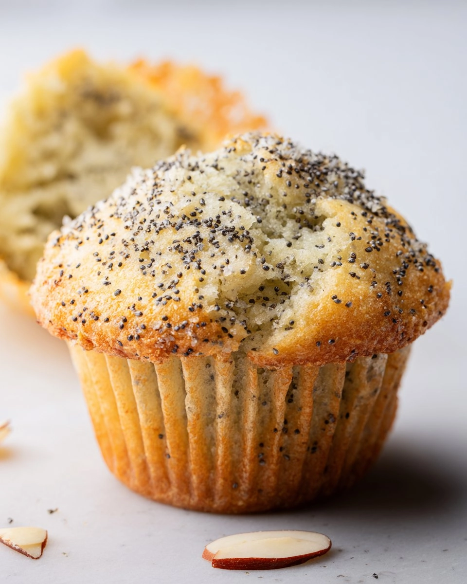 Almond Poppy Seed Muffins