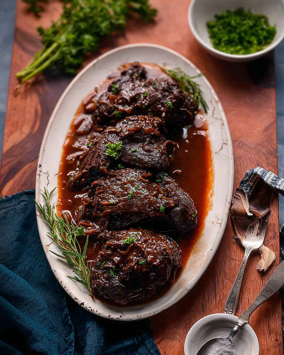 Braised Beef Cheeks