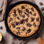 Brown-Butter-Chocolate-Chip-Skillet-Cookie-8-Inch-Recipe