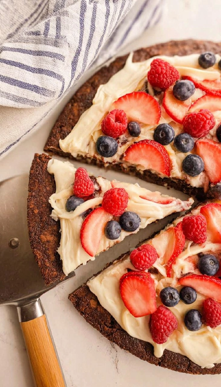 Brownie Pizza 85 Brownie Pizza