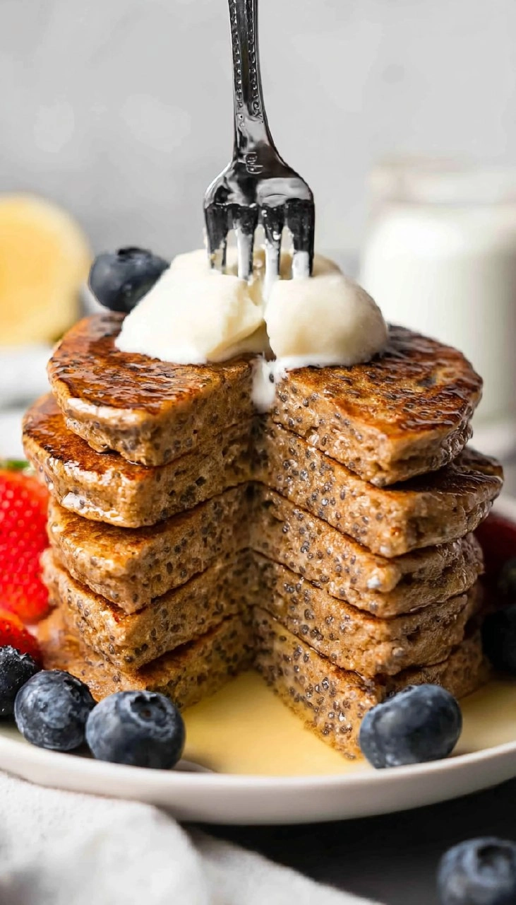 Chia Seed Pancakes