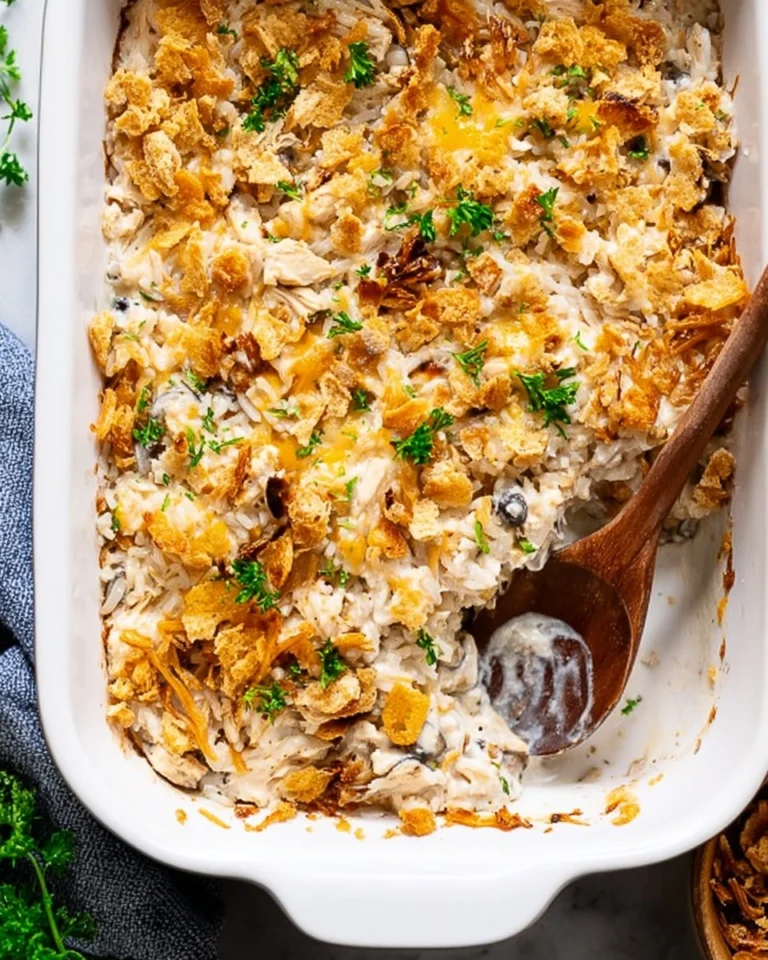 Chicken-and-Rice-Casserole-with-Cream-of-Mushroom-Soup-Recipe