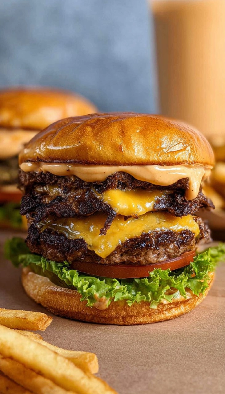 Classic Smash Burgers | Double Patty with Crispy Edges & Special Sauce