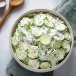 Creamy-Cucumber-Salad-with-Sour-Cream-Dill-Recipe