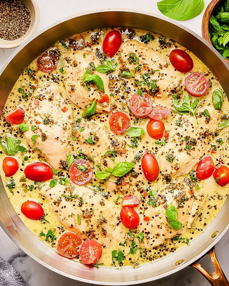 Creamy Pesto Chicken
