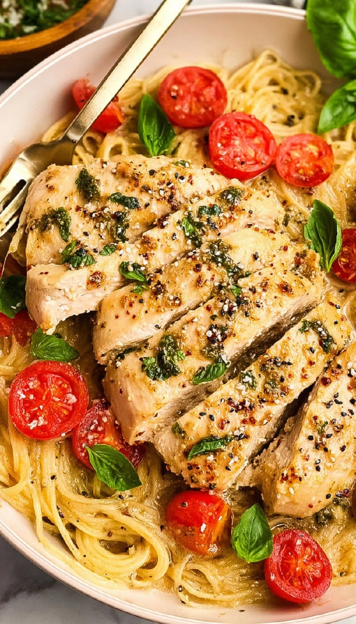 Creamy Pesto Chicken