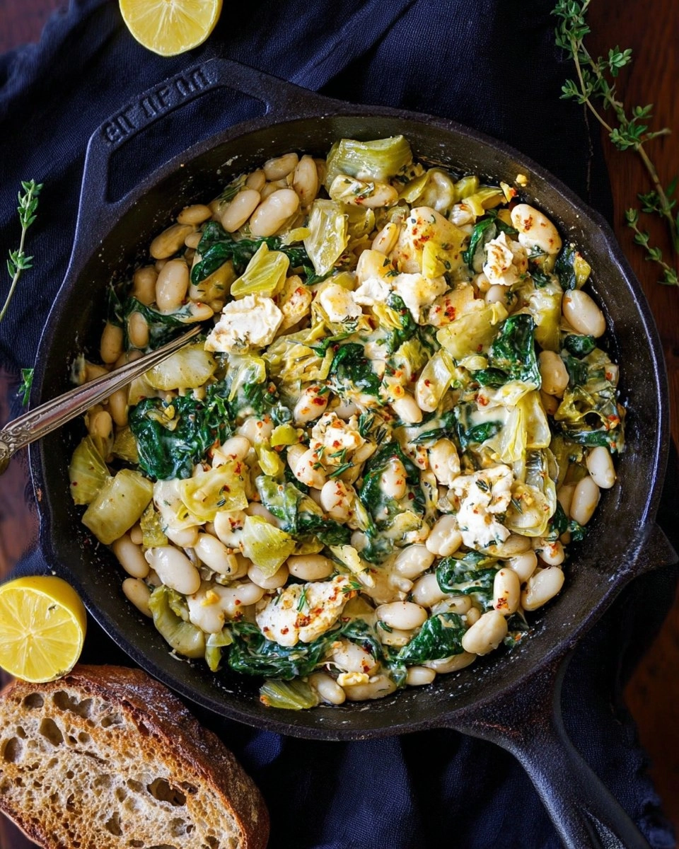 Creamy White Bean Skillet Dinner