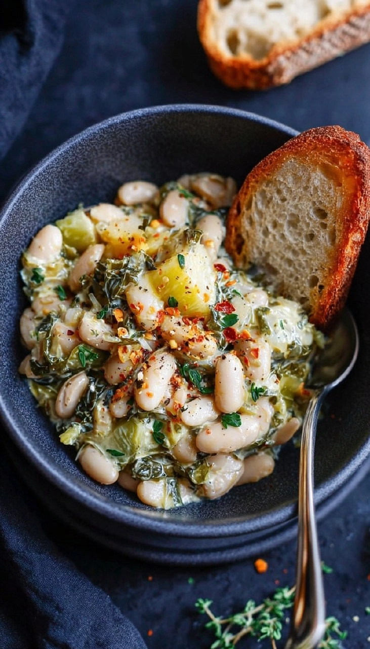 Creamy White Bean Skillet Dinner
