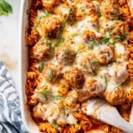 Dump-and-Bake-Meatball-Casserole-Recipe