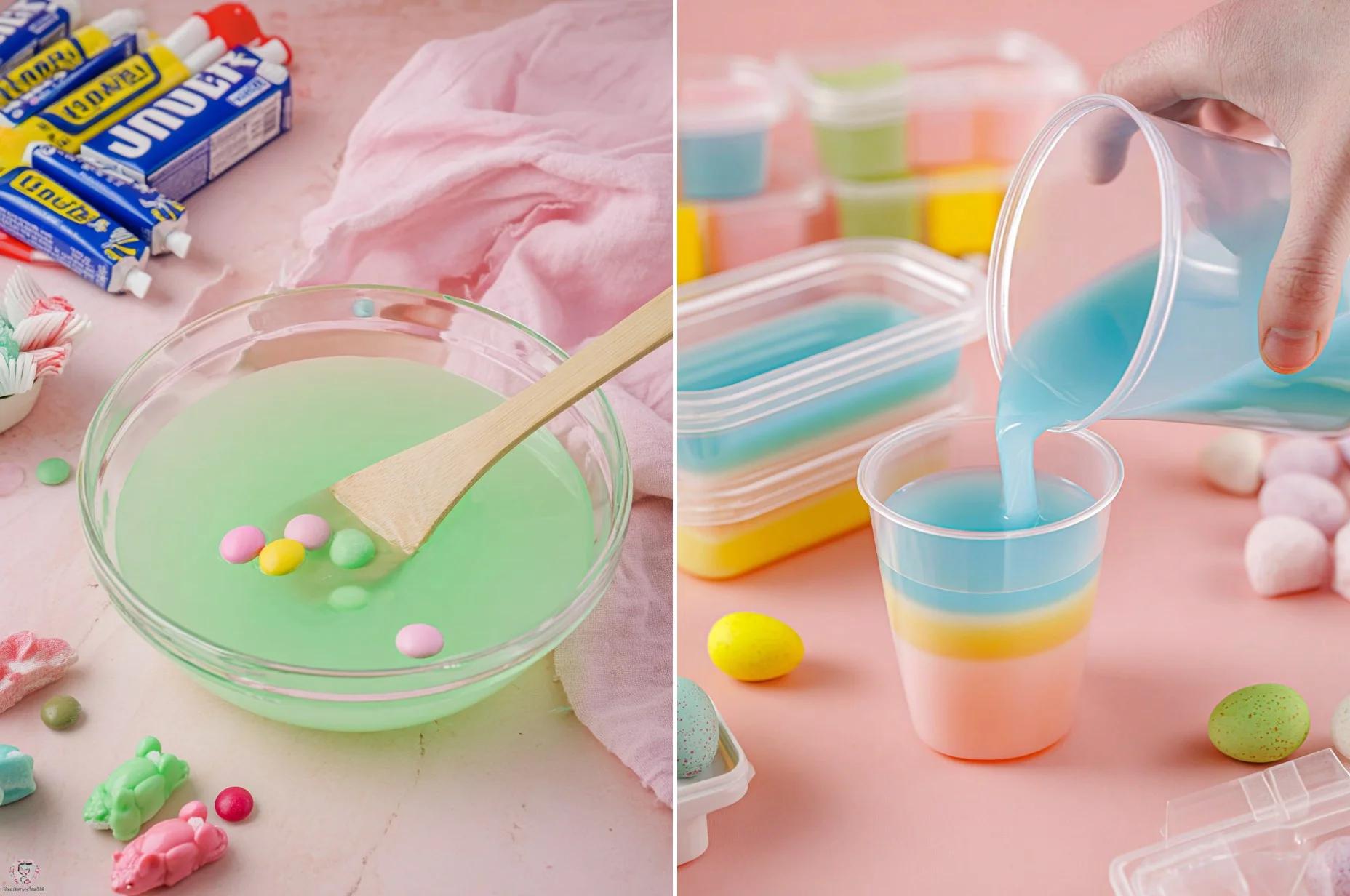 Easter Jell-O Cups