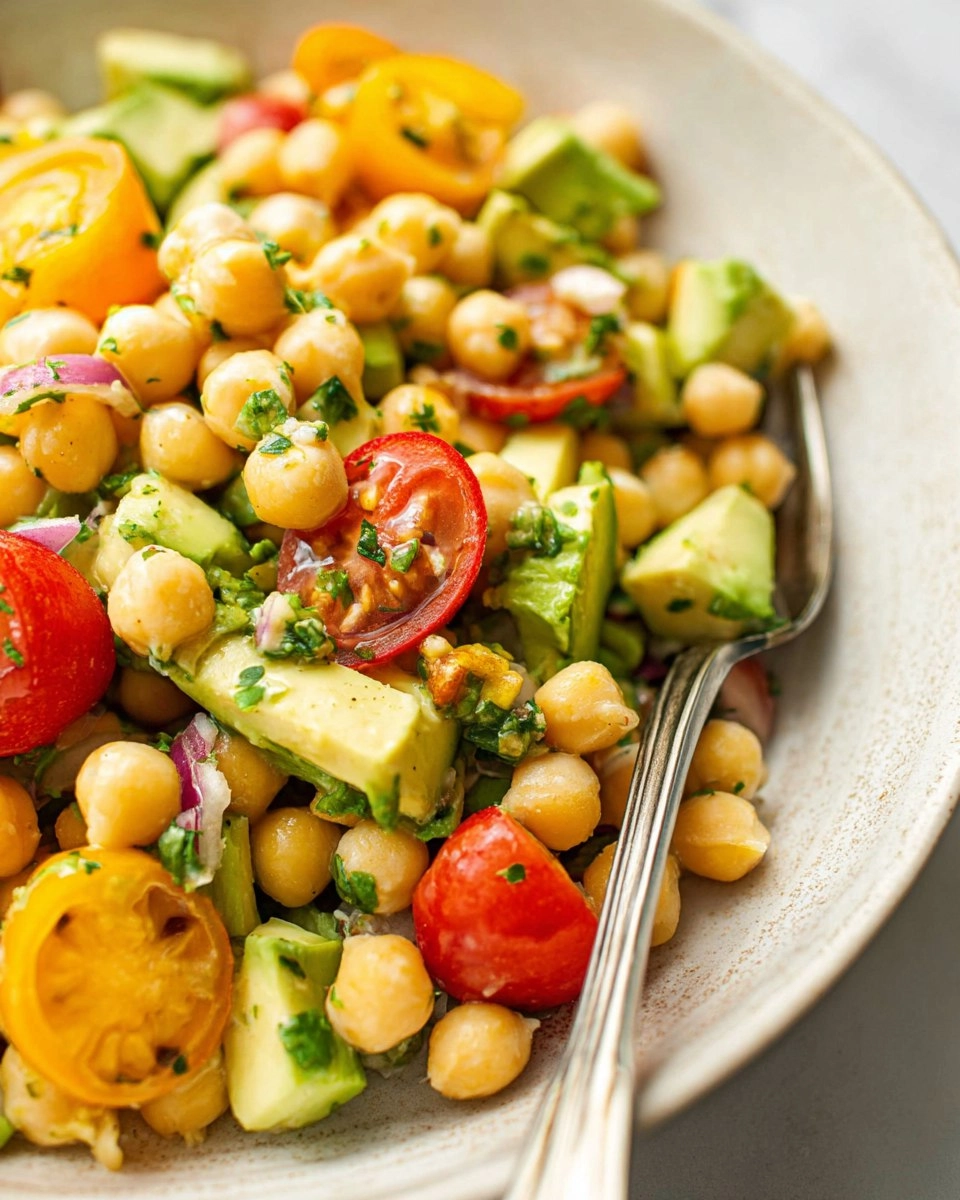 Easy Chickpea Salad