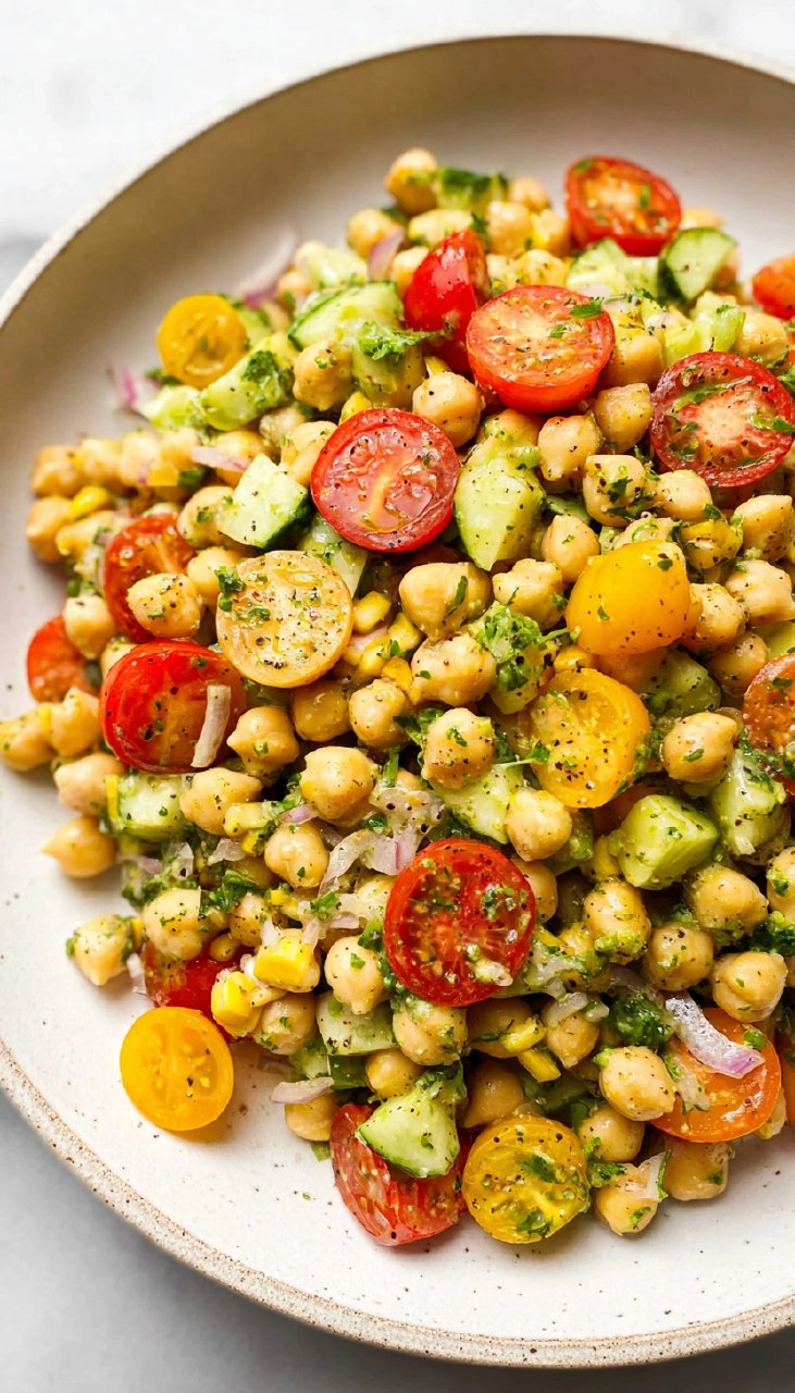 Easy Chickpea Salad