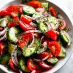 Easy-Cucumber-Tomato-Dill-Salad-Recipe