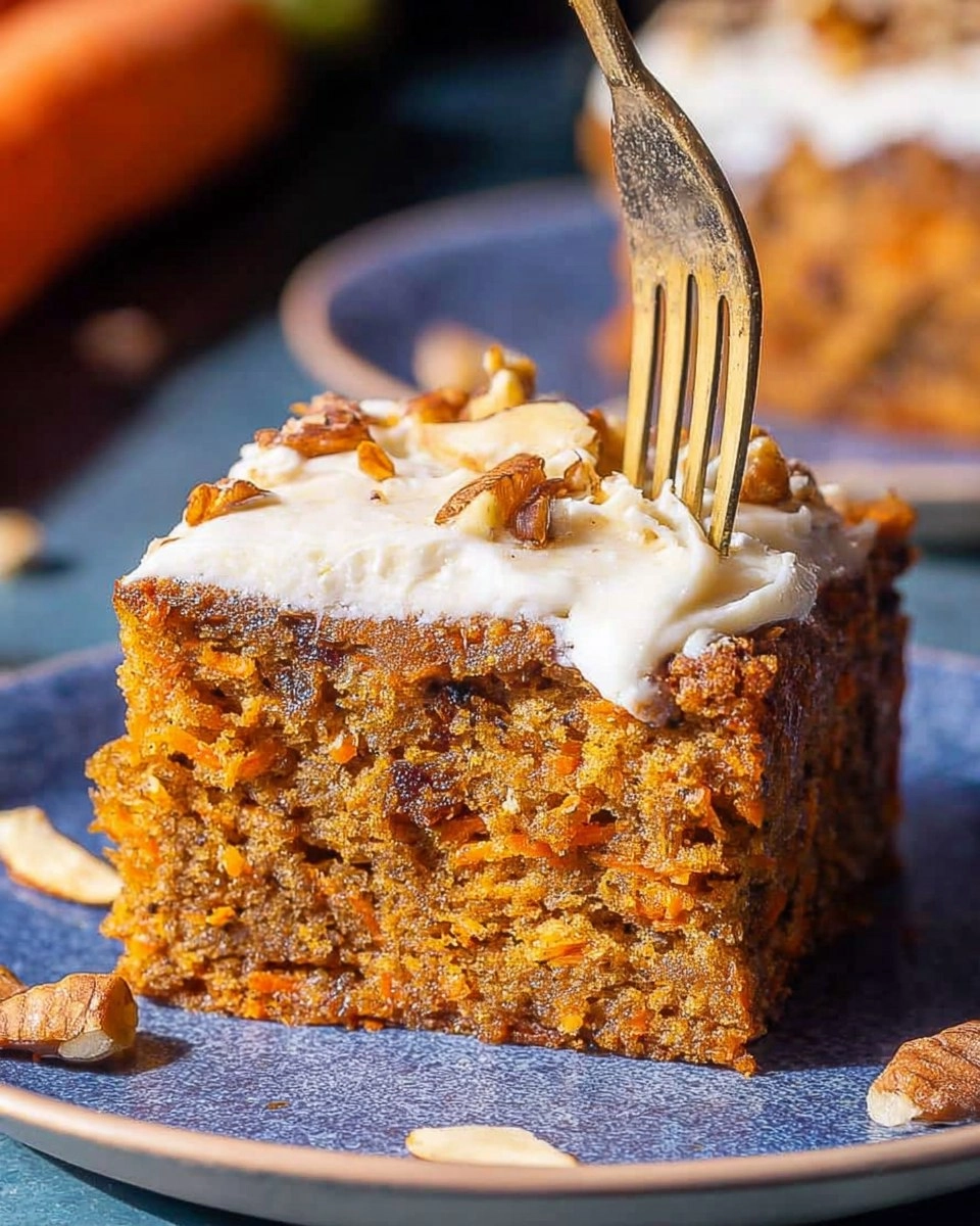 Greek Yogurt Carrot Cake (Easy One Bowl Recipe)