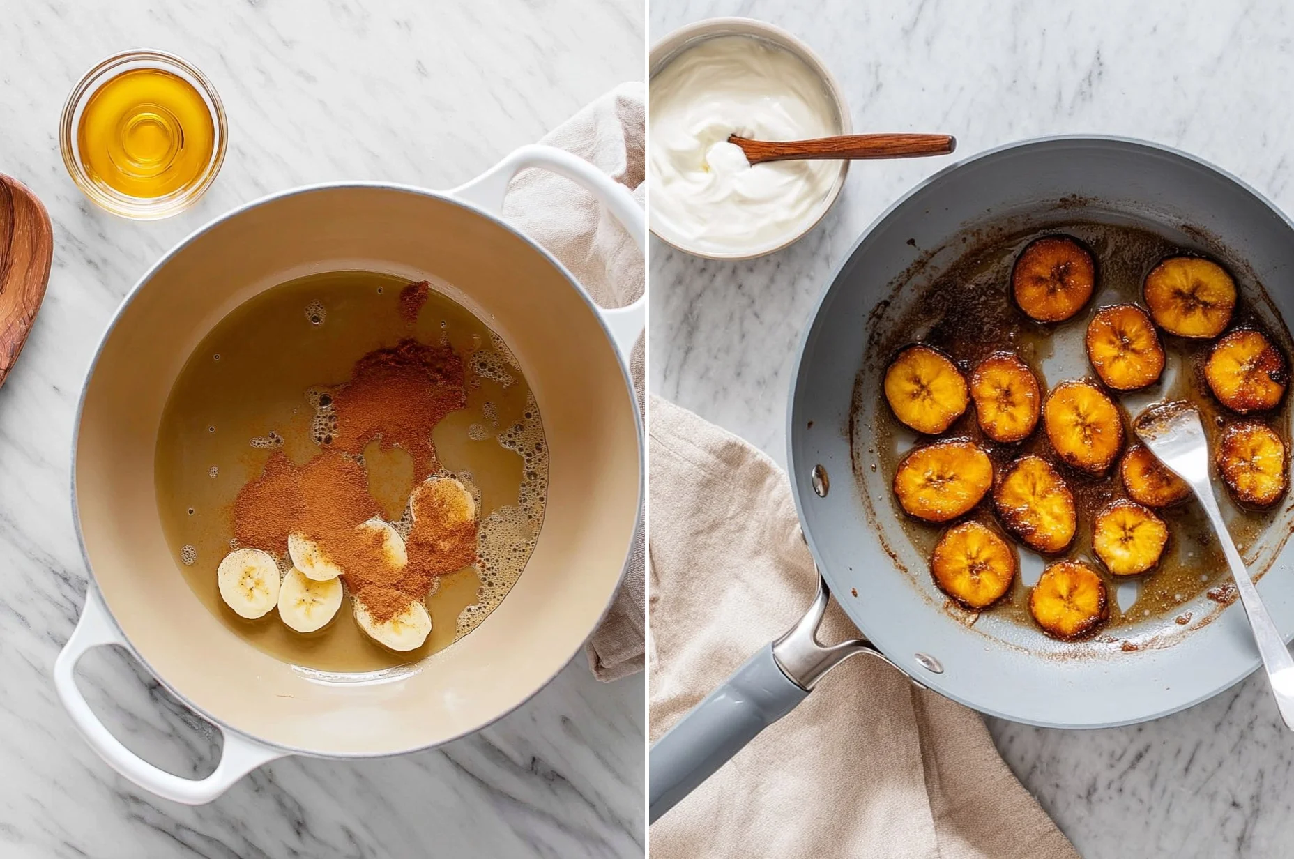 High-Protein Caramelized Banana Yogurt Bowl 81 High-Protein Caramelized Banana Yogurt Bowl