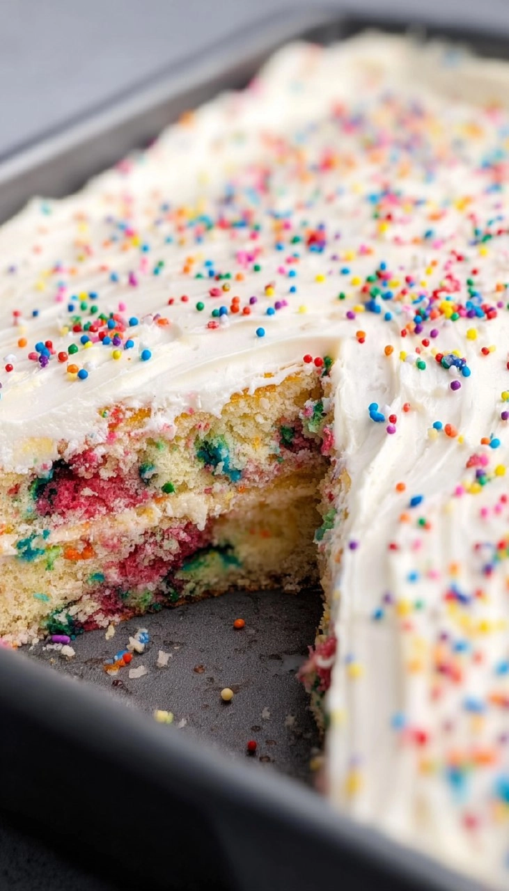 Homemade Funfetti Cake