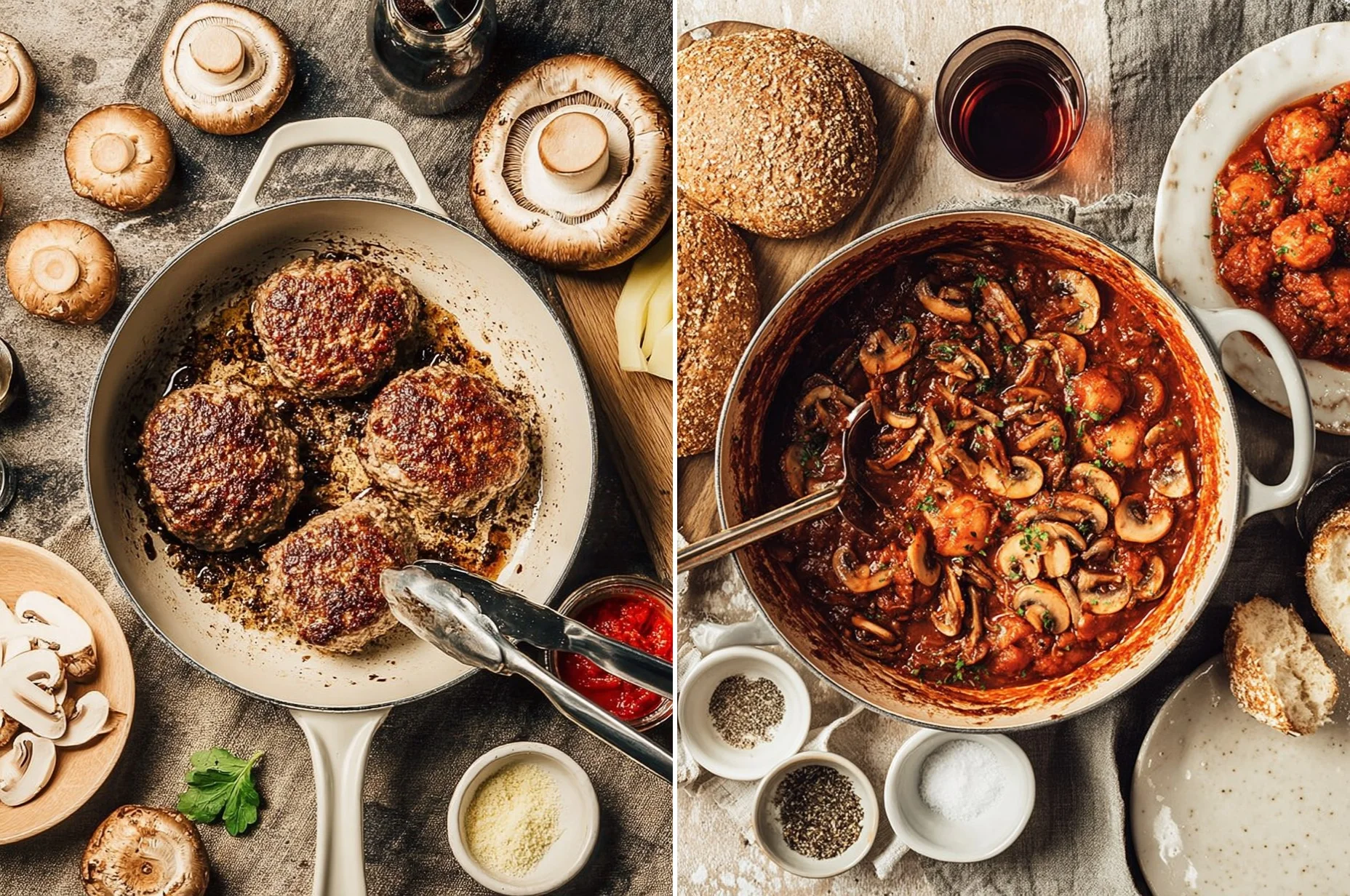 Homemade Salisbury Steak