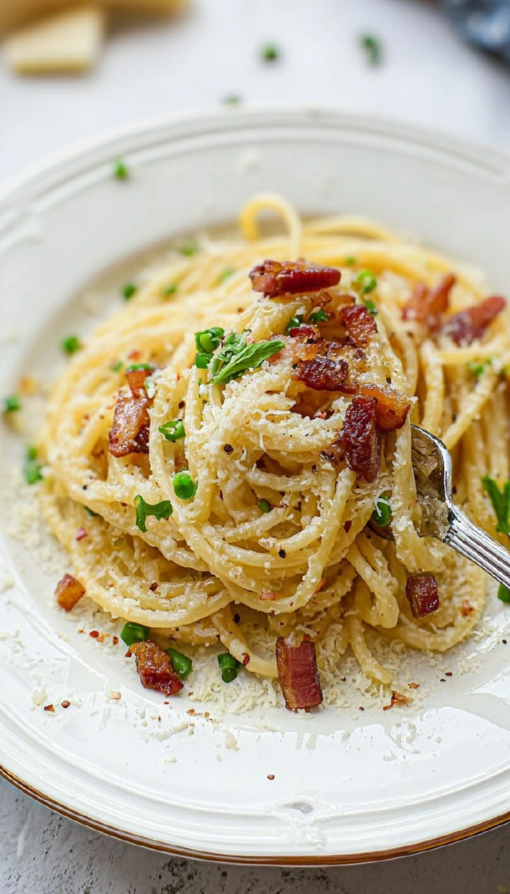 Homemade Spaghetti Carbonara | Authentic Roman 5-Ingredient Pasta