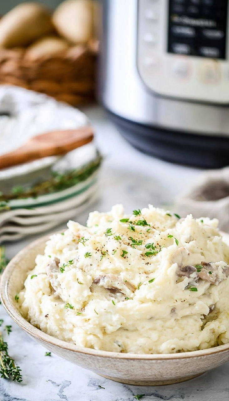 Make Ahead Crockpot Mashed Potatoes