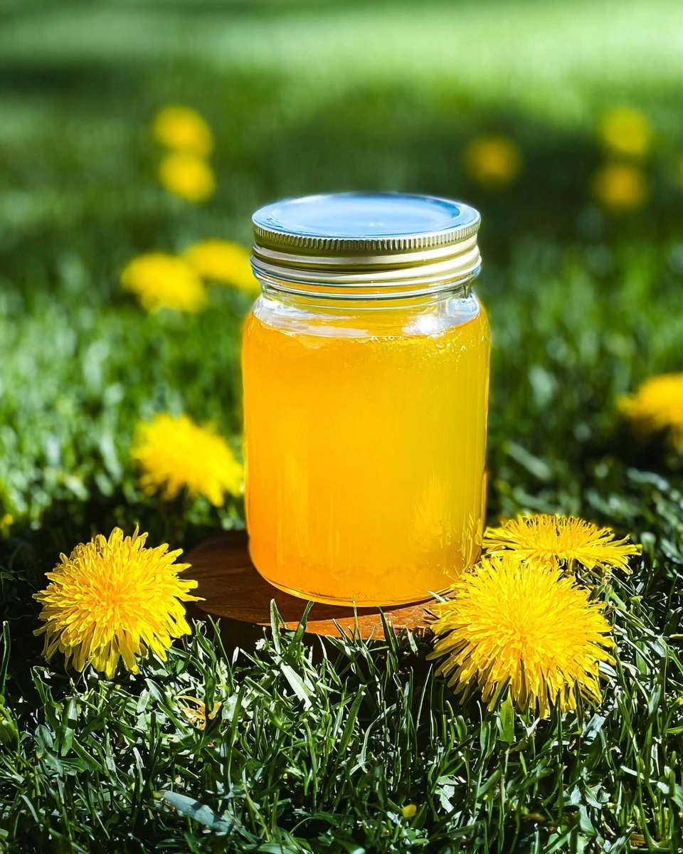 Mom's Dandelion Jelly (Spring Foraging)